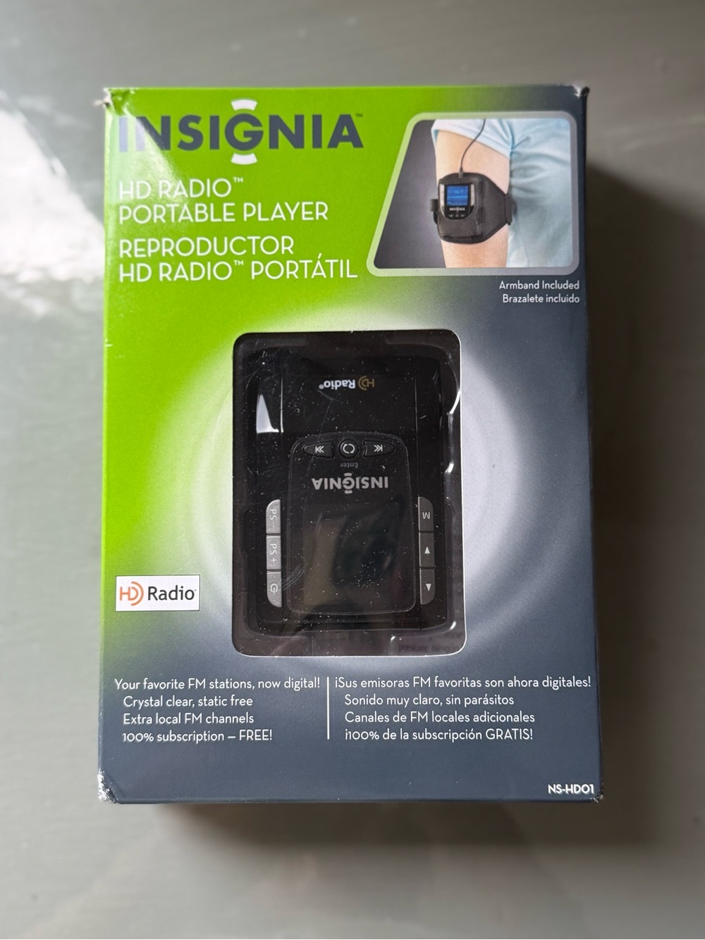 HD Radio Portable Player - Black